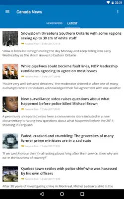 Canada News android App screenshot 9